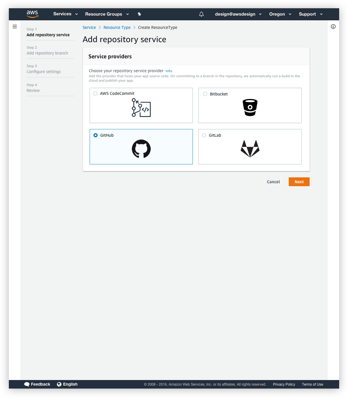 Onboarding wizard
