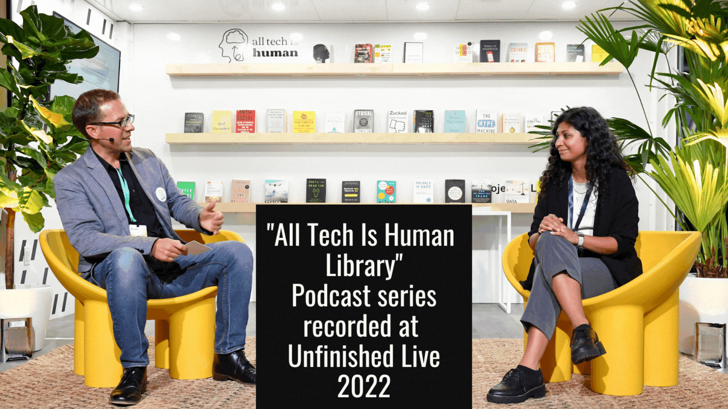 Podcast series from Unfinished Live — All Tech Is Human