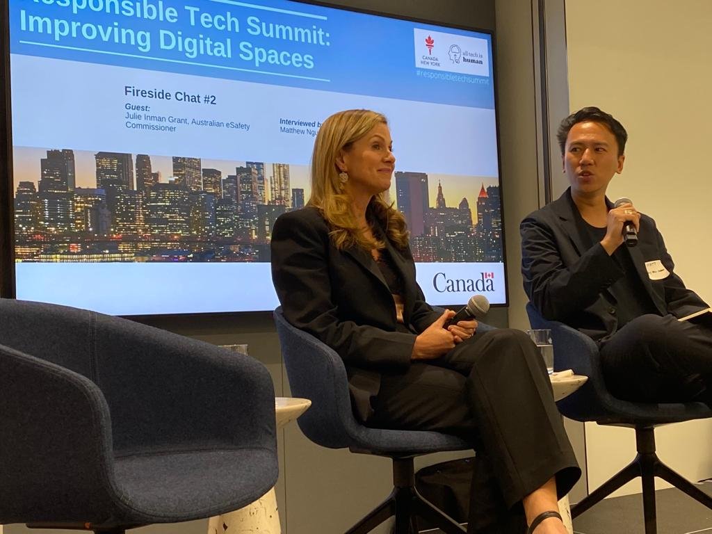 Fireside chat with Australian eSafety Commissioner Julie Inman Grant