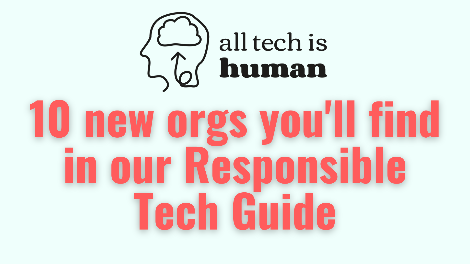 10 New Responsible Tech Organizations You’ll Find in our Responsible Tech Guide