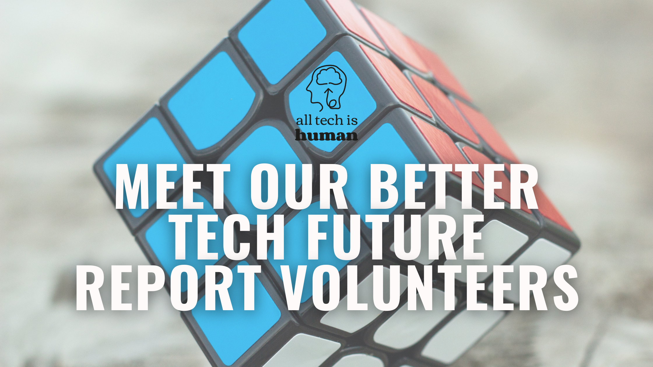Meet Our Better Tech Future Report Volunteers!