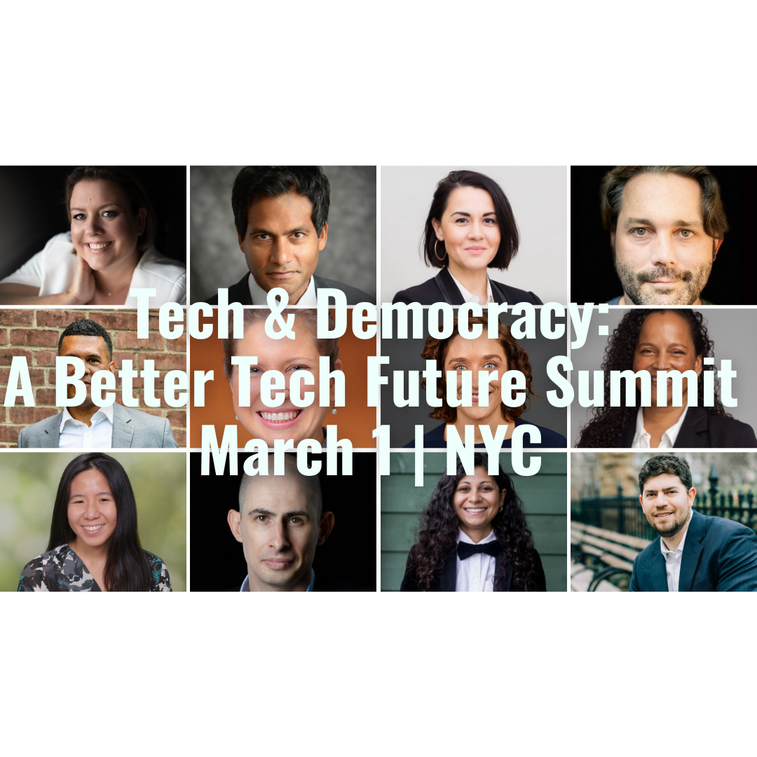Tech &amp; Democracy: A Better Tech Future Summit 2023 🇨🇦 