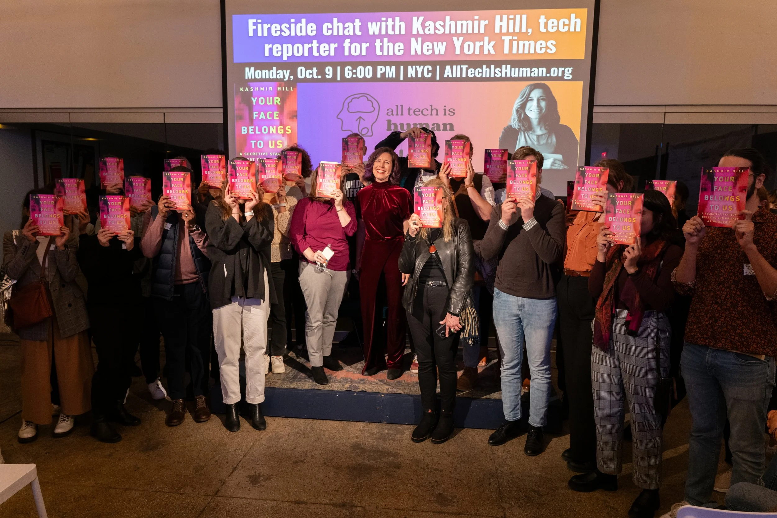 Responsible Tech Mixer &amp; Kashmir Hill Book Celebration Recap 🎉