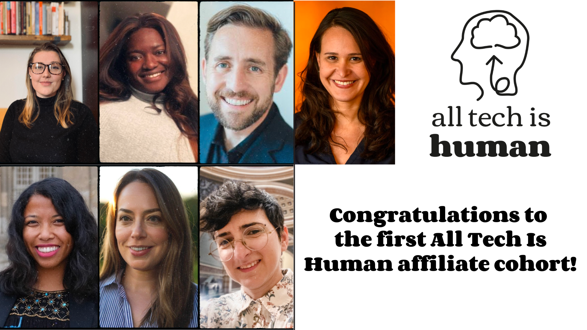Announcing Our Inaugural Cohort of All Tech Is Human Affiliates!