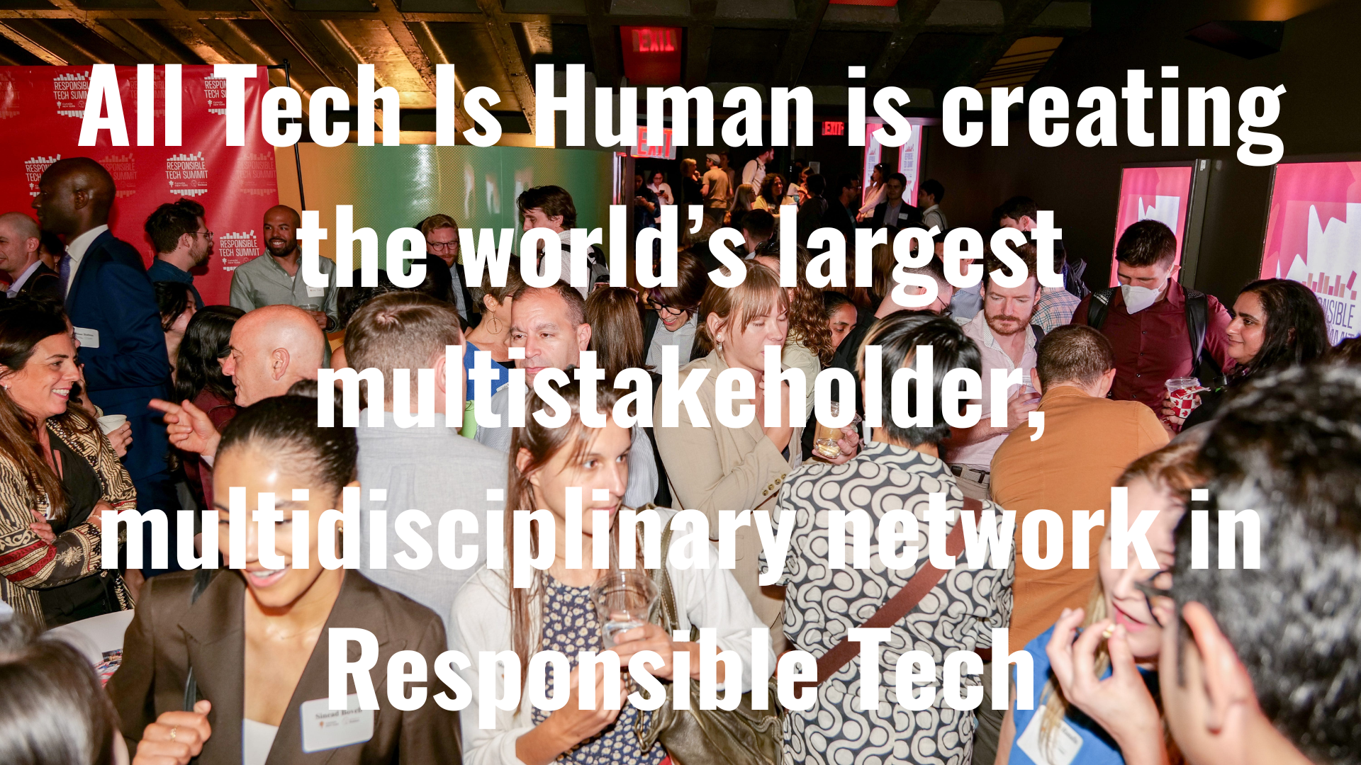 All Tech Is Human is intentionally designed to tackle complex tech &amp; society issues while moving at the speed of tech