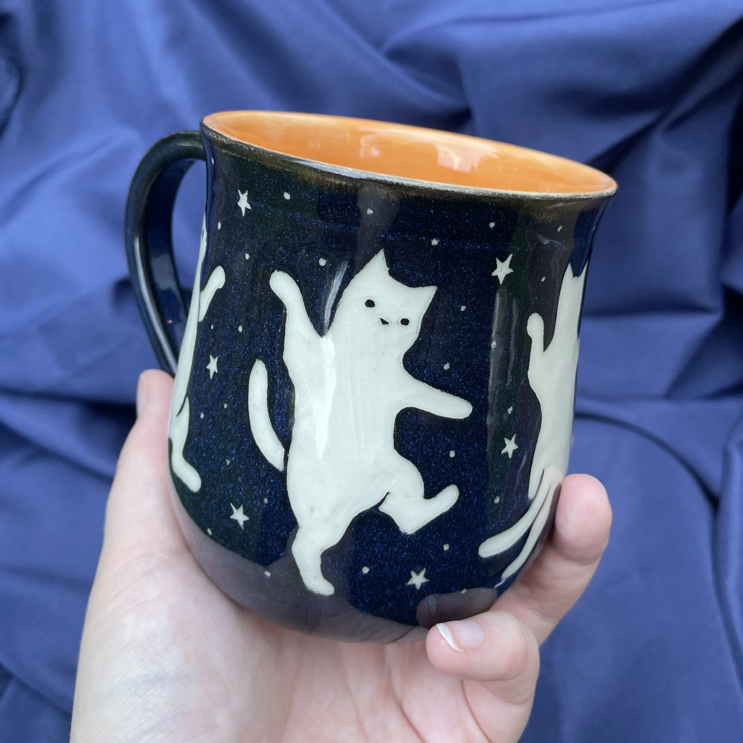 Mug - Halloween Cats A