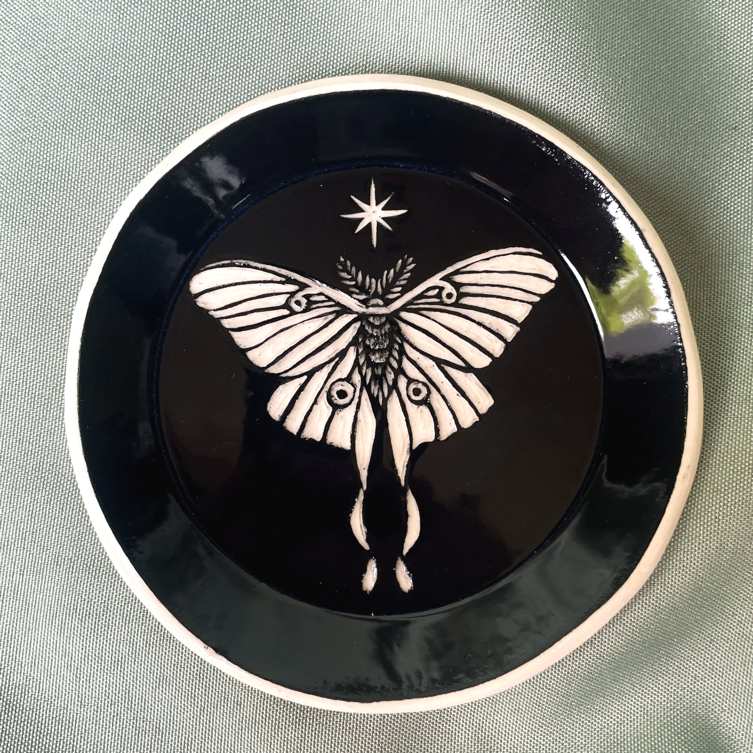 Small Trinket Dish - Luna Moth