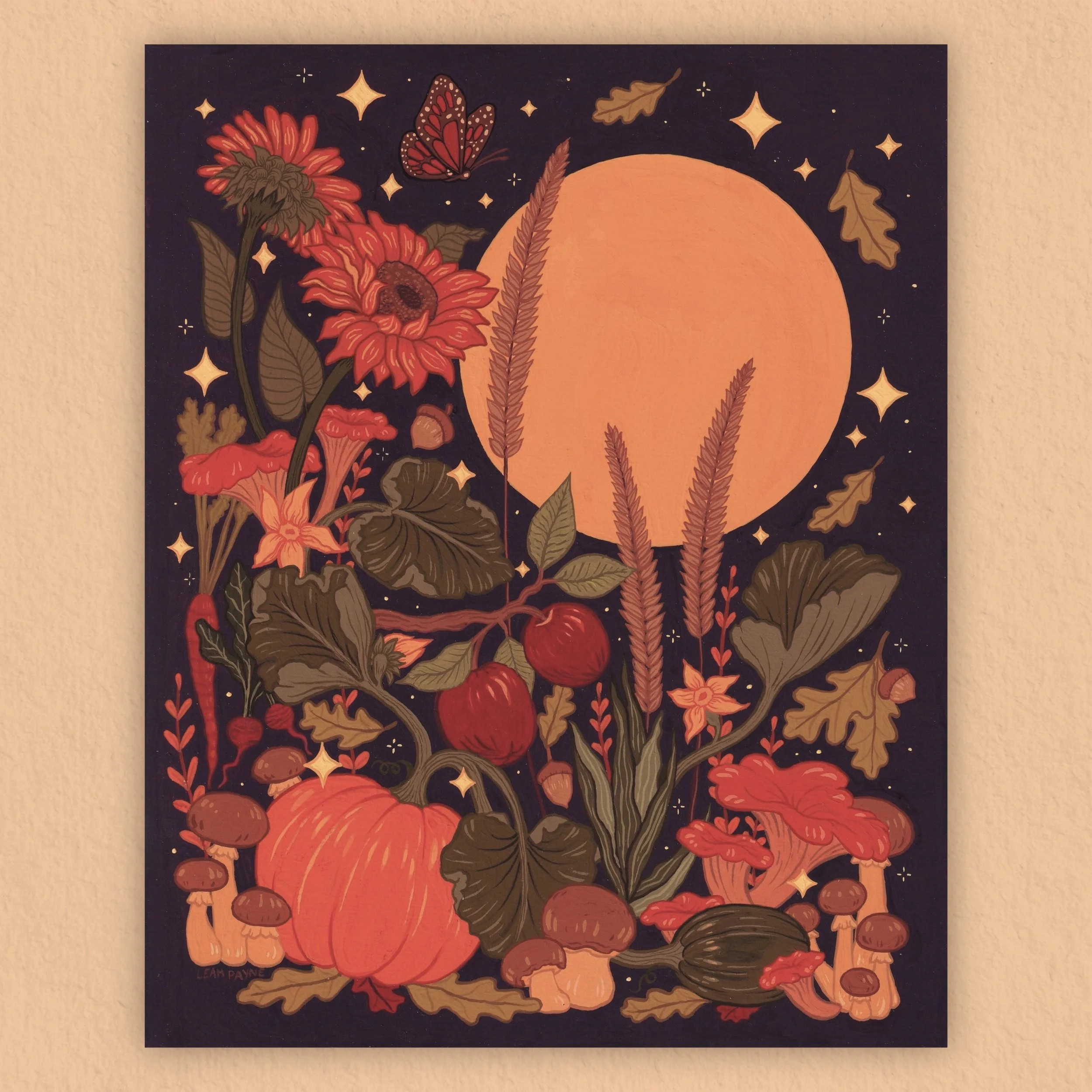 Art Print - Harvest Moon