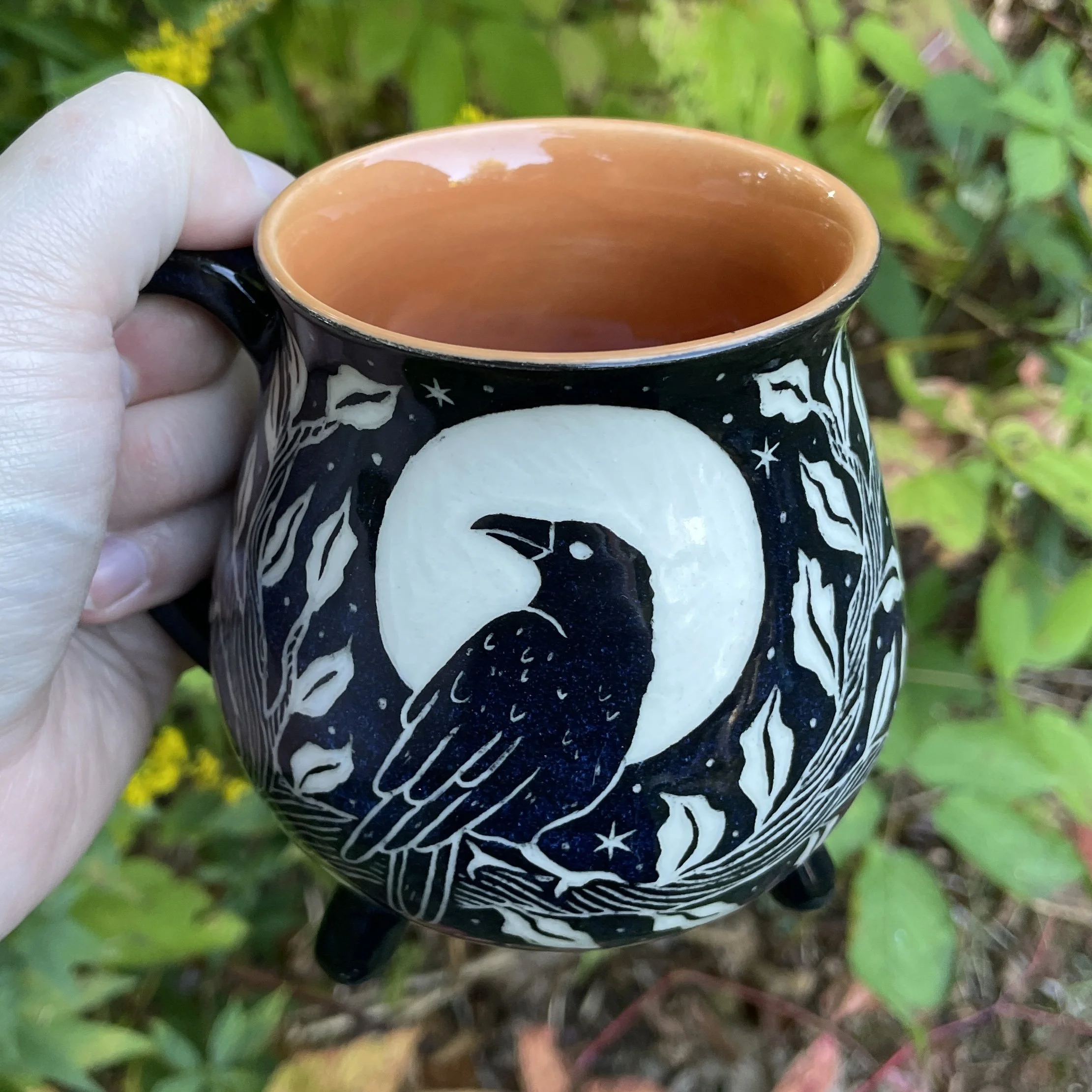 Cauldron Mug - Raven A