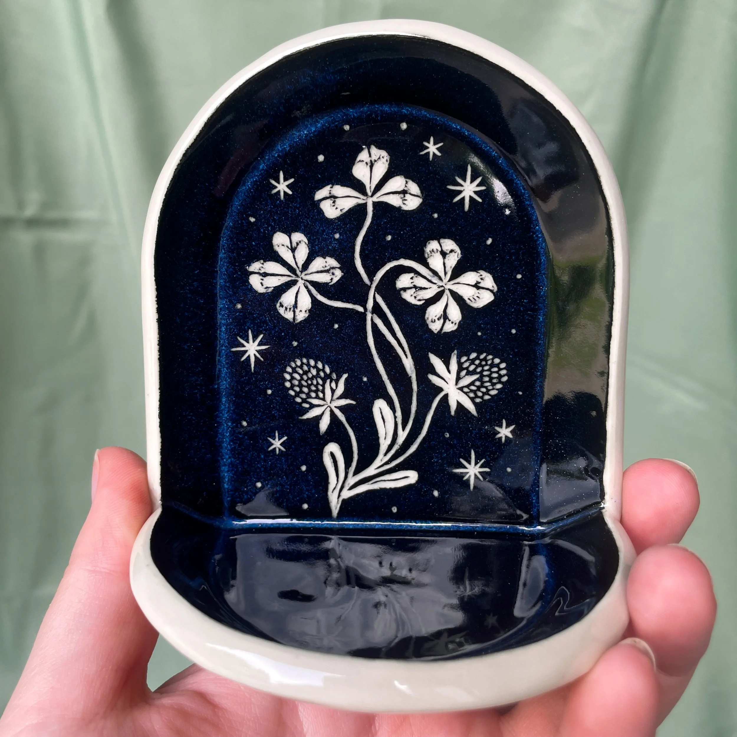 altar shelf clover held up.JPEG