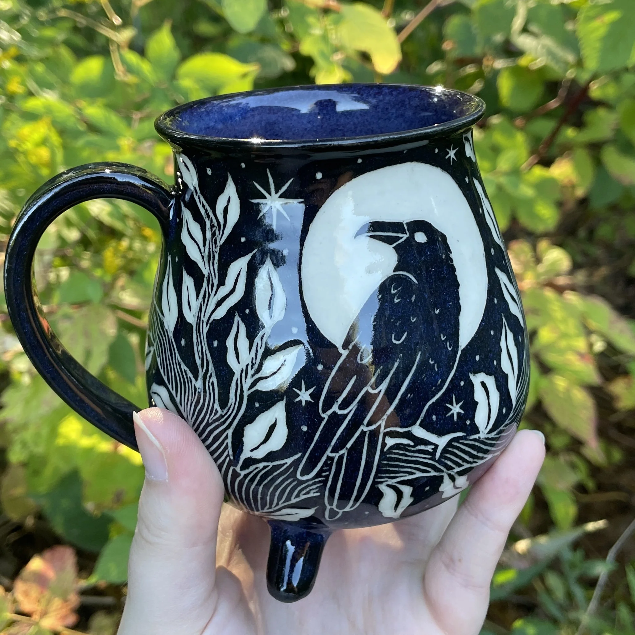 Cauldron Mug - Raven B