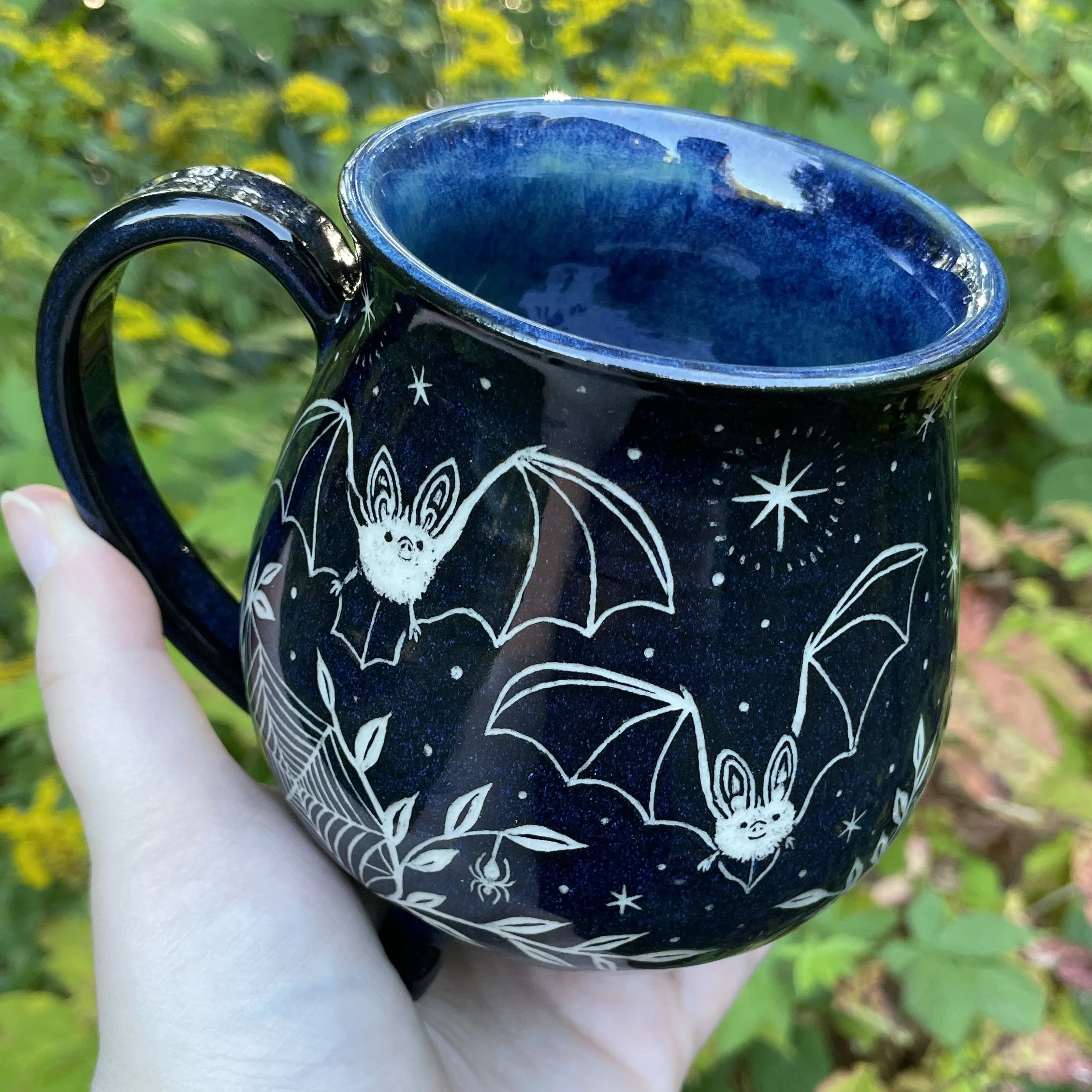 Cauldron Mug - Nocturnal Creatures B