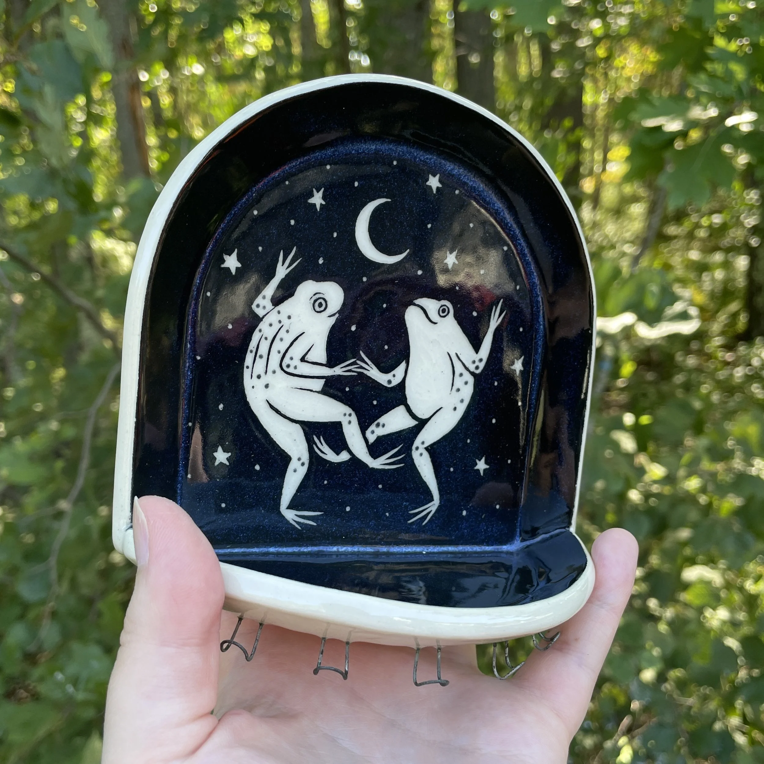 altar shelf dancing frogs 1.jpg