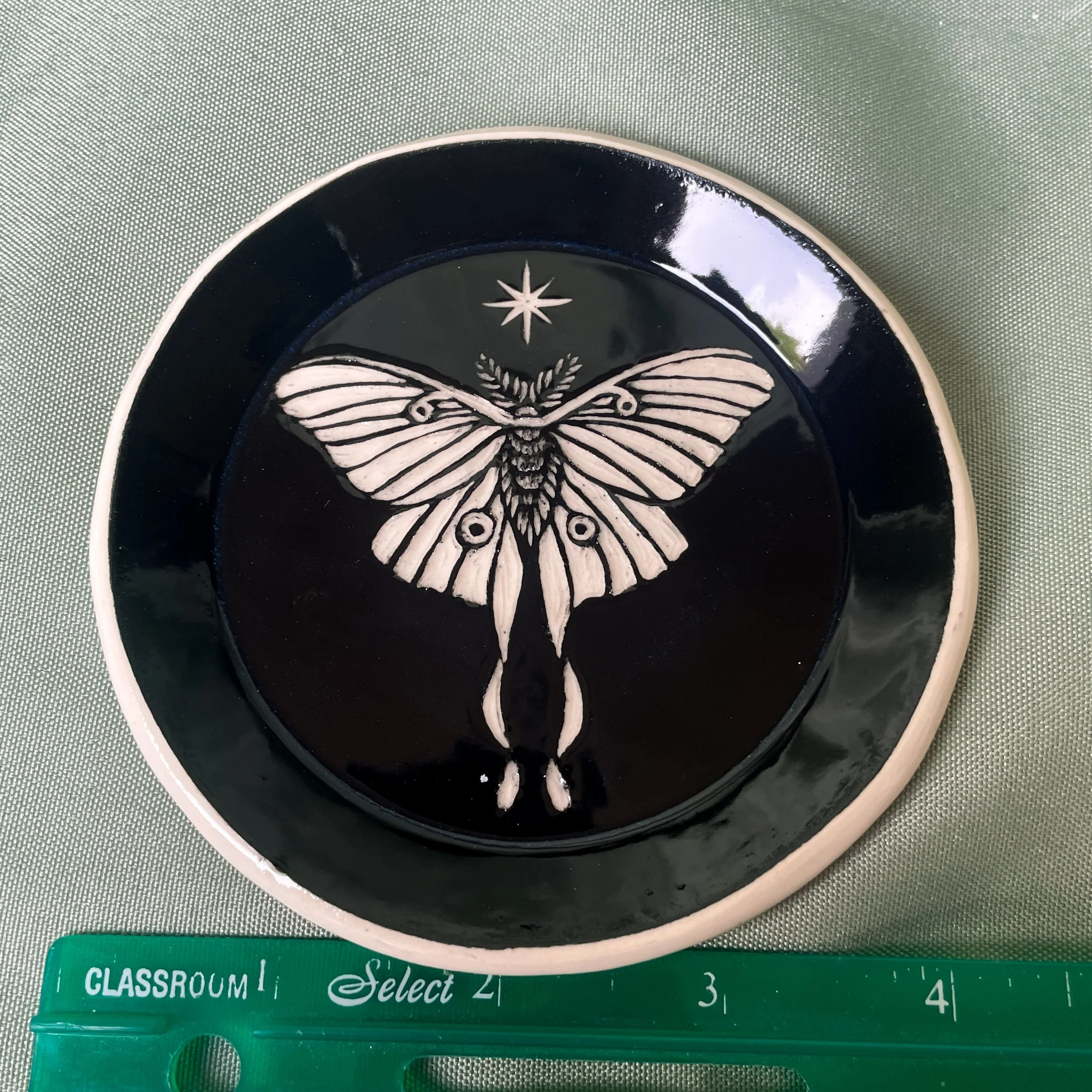 small trinket dish luna moth ruler.JPEG