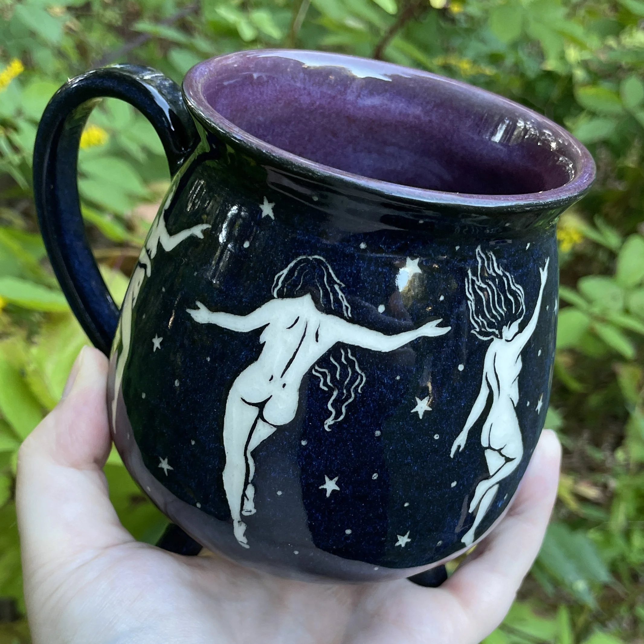 Cauldron Mug - Witch Dance A