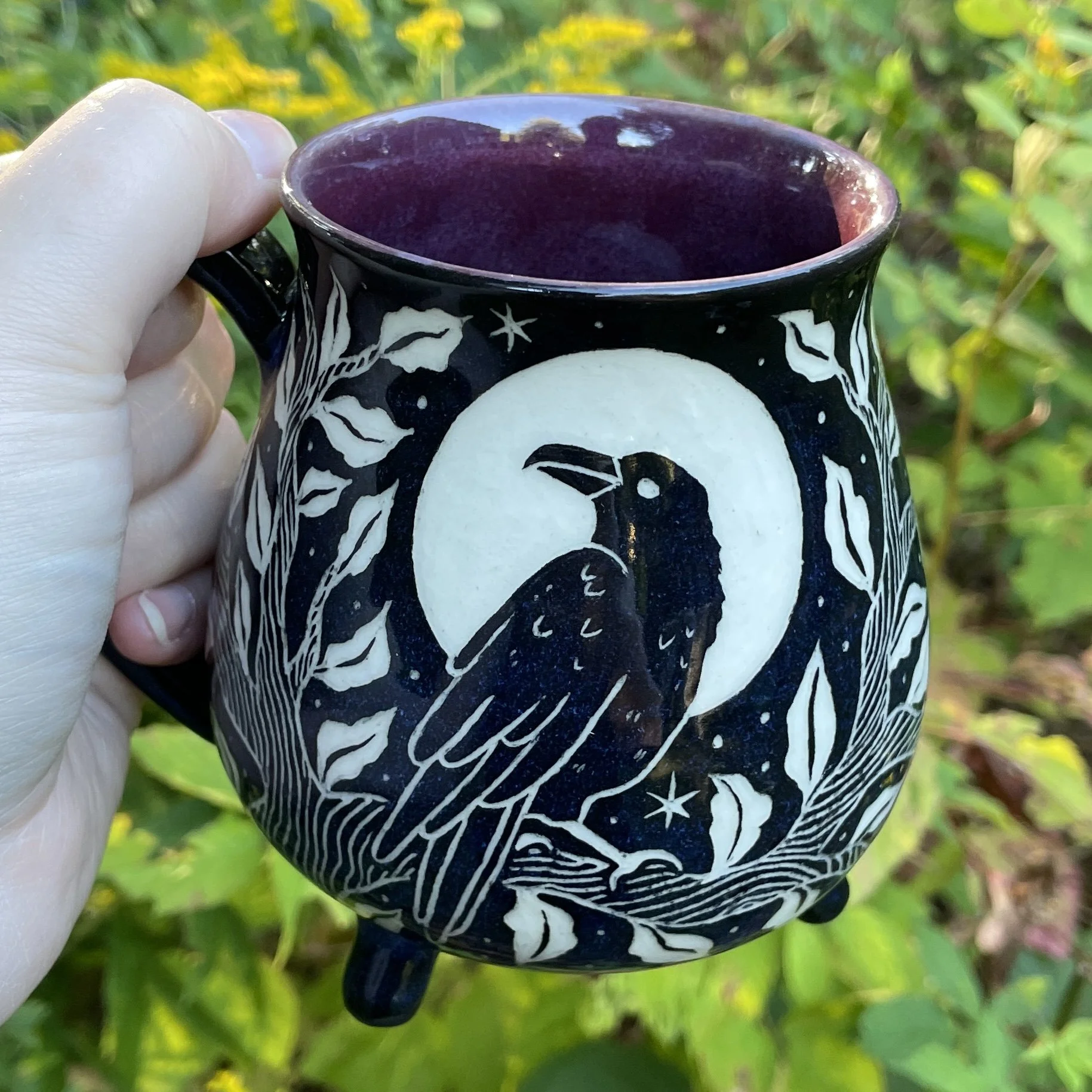 Cauldron Mug - Raven C