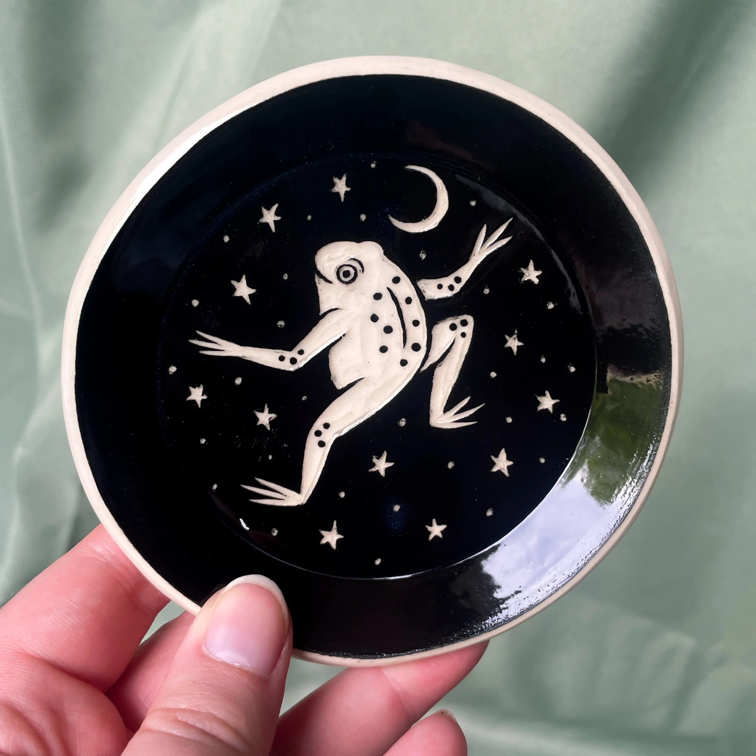 small trinket dish dancing frog 2 held.JPEG