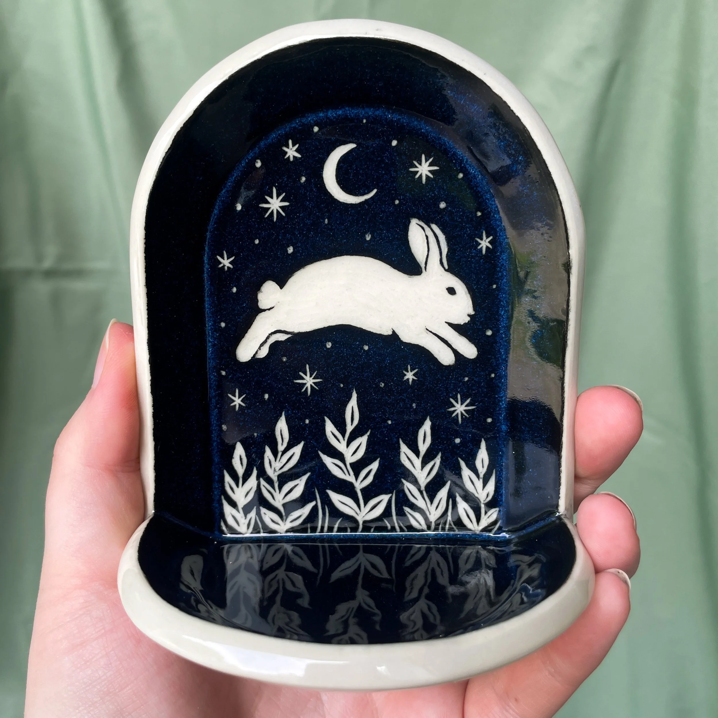 rabbit altar shelf held up.JPEG