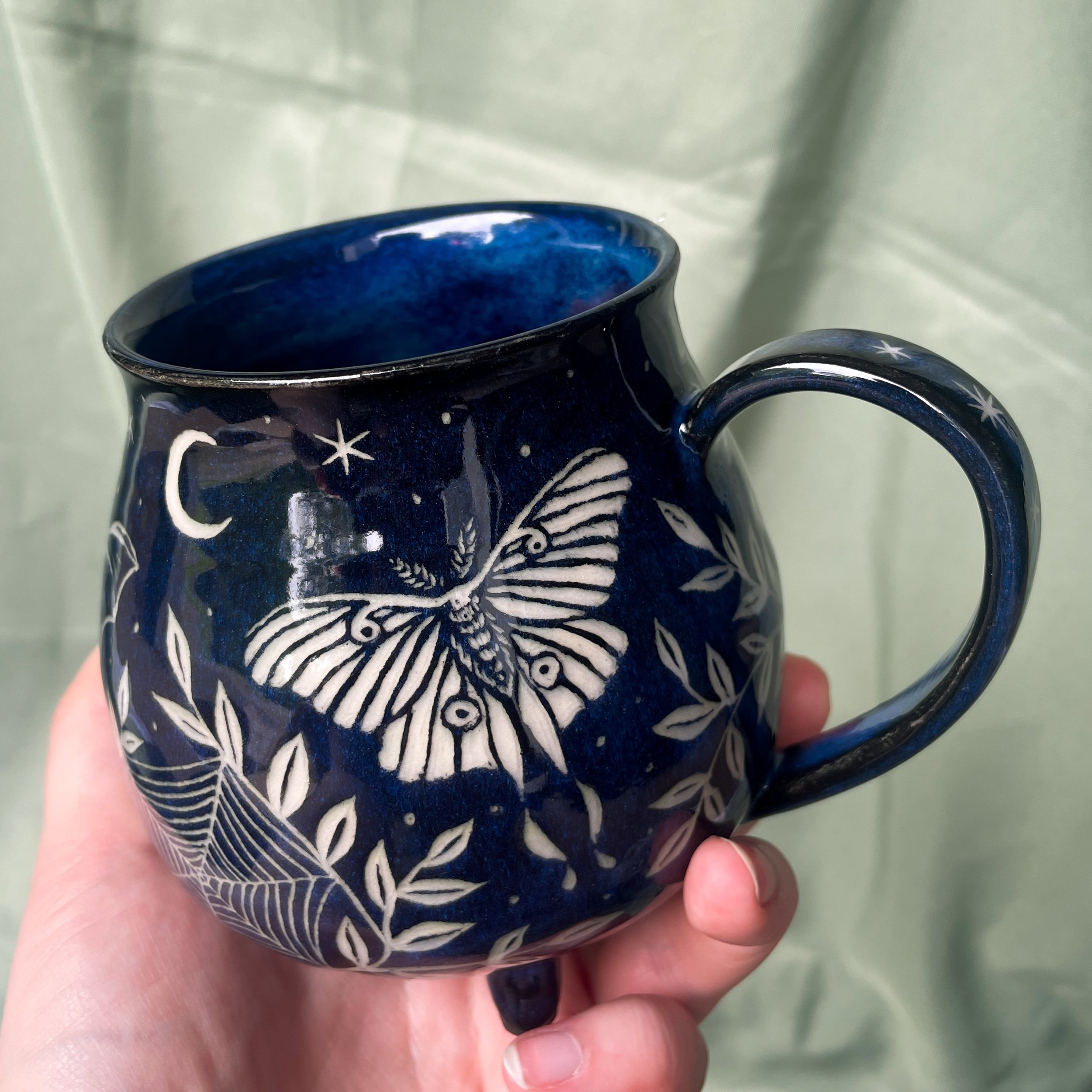 Cauldron Mug - Nocturnal Creatures