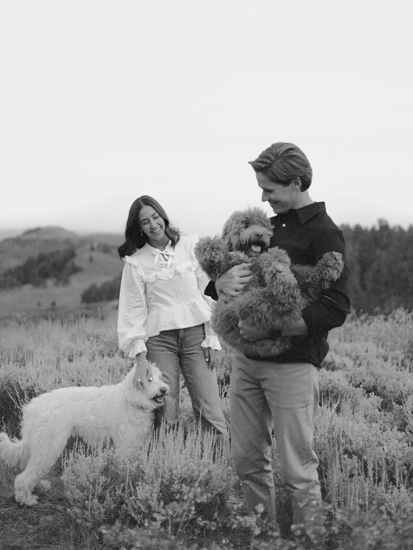 A calm evening in the mountains with Ashley, Joe, and their sweet pups. 

Captured on digital and 35mm film.
