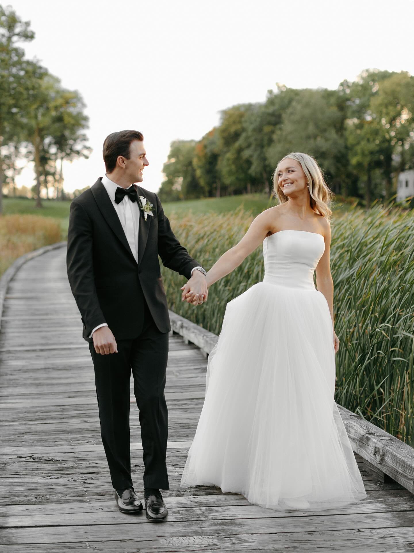 A warm fall day celebrating Hannah and Jack with their loved ones. 

Photo: @hael.studio 
Content Creation: @theweddingeditbygmm 
Hair &amp; Makeup: @primpedmn 
Venue: @bearpathweddings