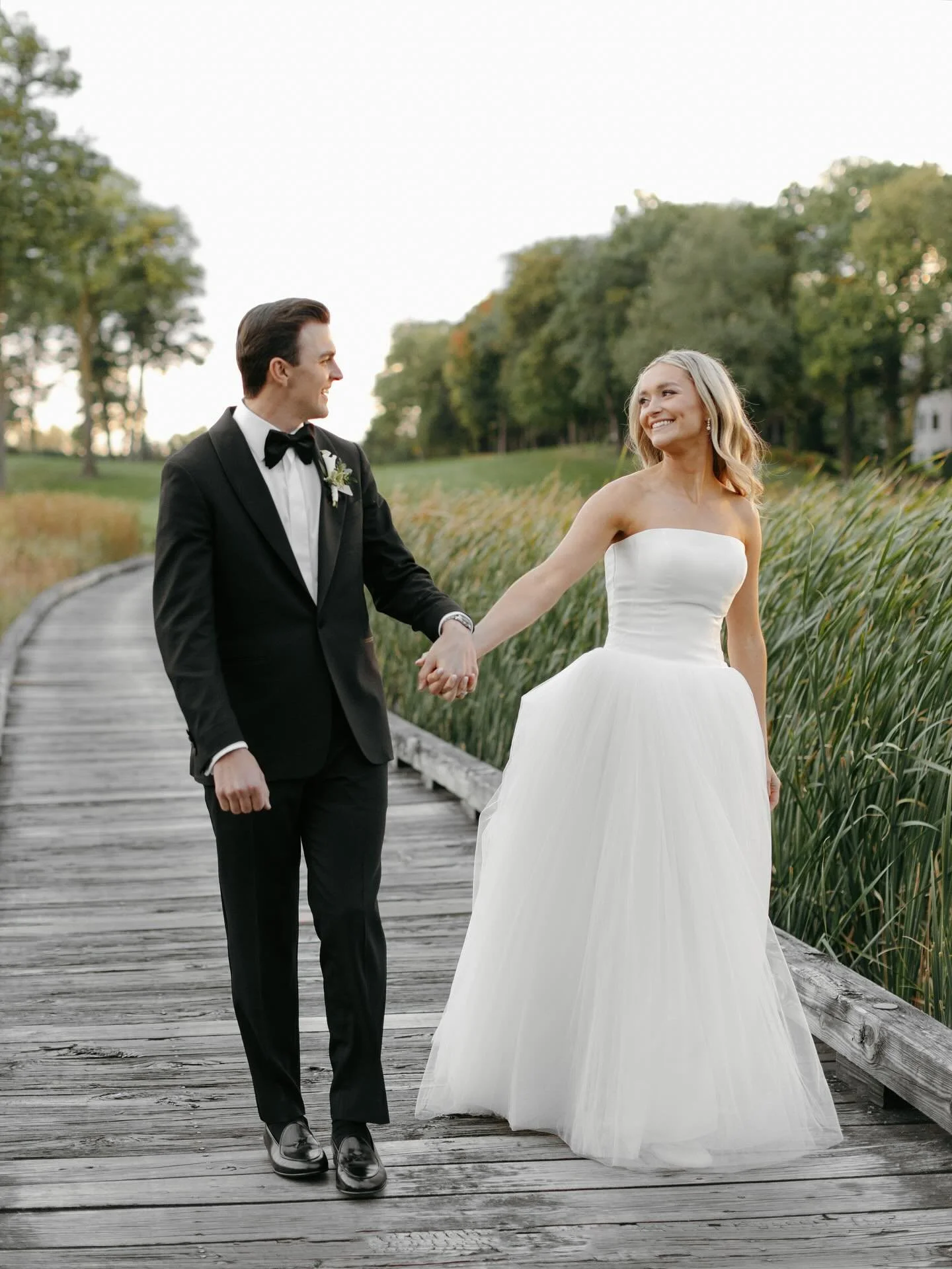 A warm fall day celebrating Hannah and Jack with their loved ones. 

Photo: @hael.studio 
Content Creation: @theweddingeditbygmm 
Hair &amp; Makeup: @primpedmn 
Venue: @bearpathweddings