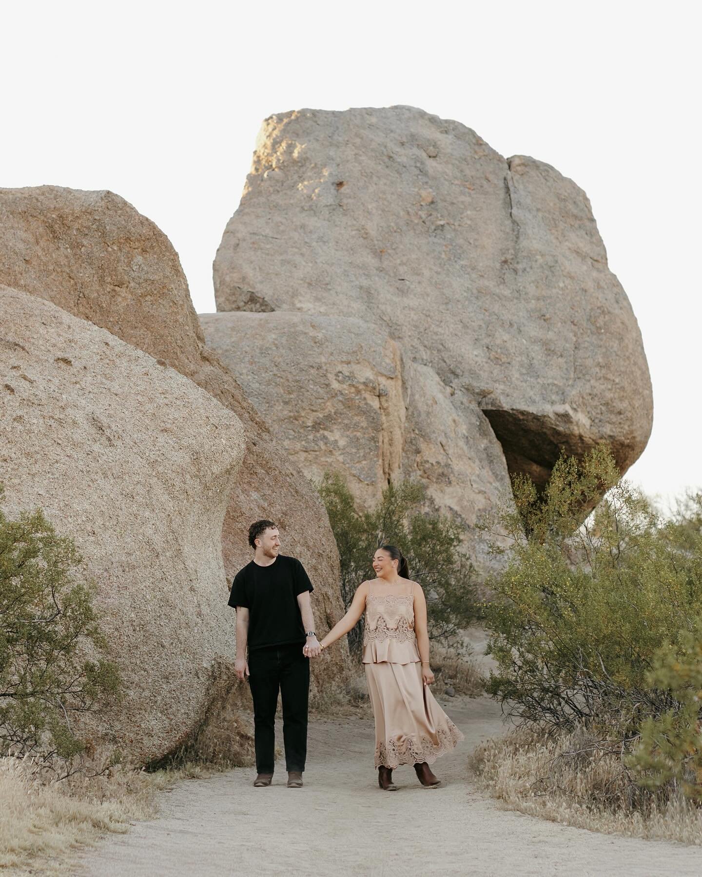 Cowboy boots &amp; desert hues 🤎 Such a lovely evening celebrating Aidan and Grant&rsquo;s engagement!