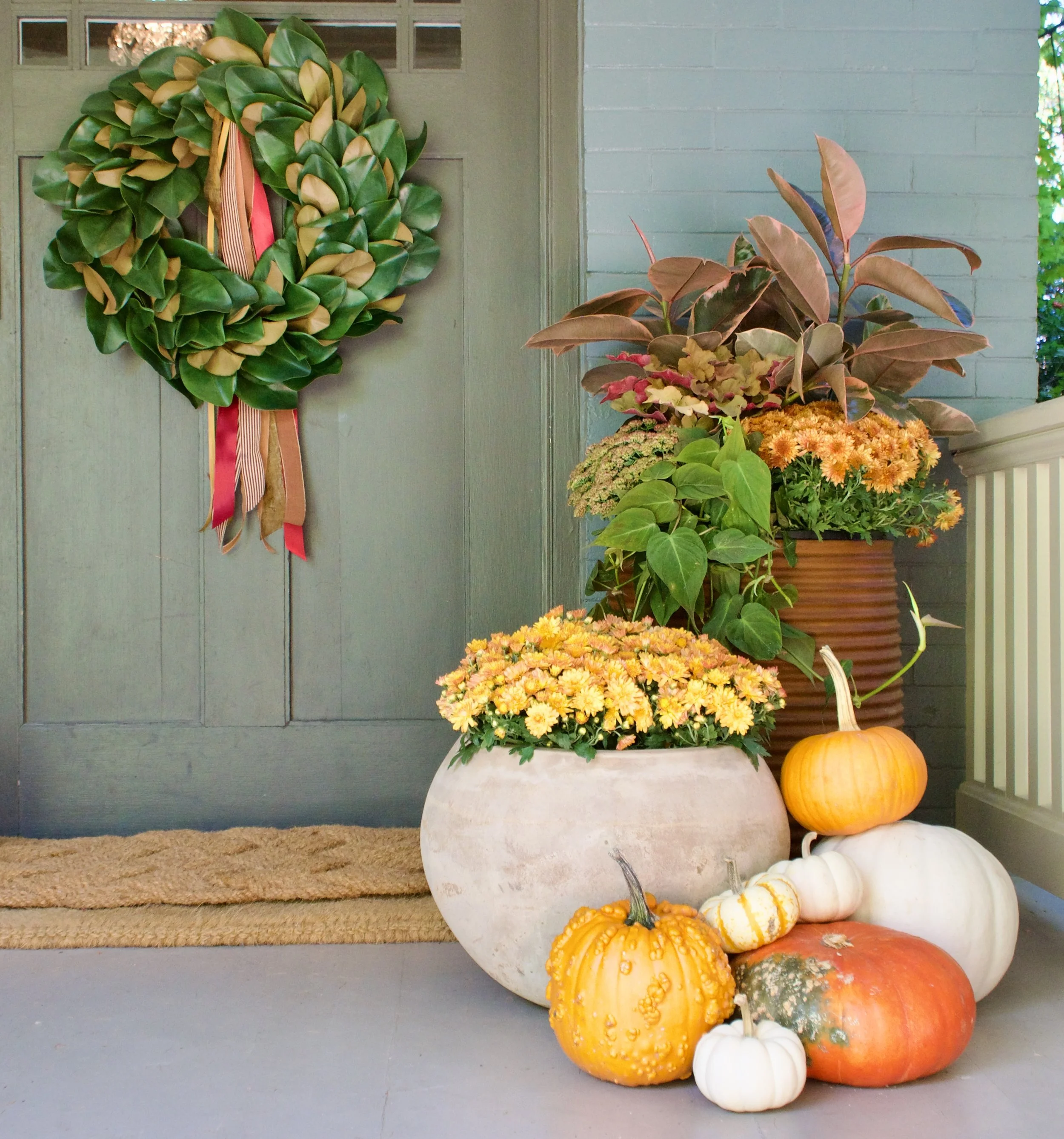 Beautiful Front Door Ideas for Fall&nbsp;