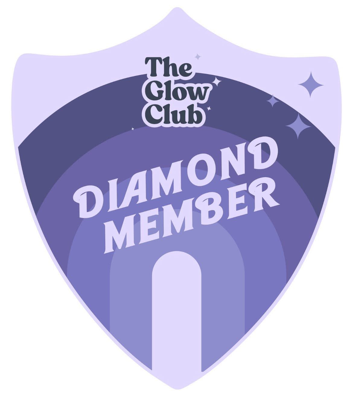 Glow Club Diamond Member Logo