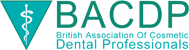 Logo of the American Association of Endodontists, featuring a green and blue color scheme with a tooth symbol and the acronym BACDP.