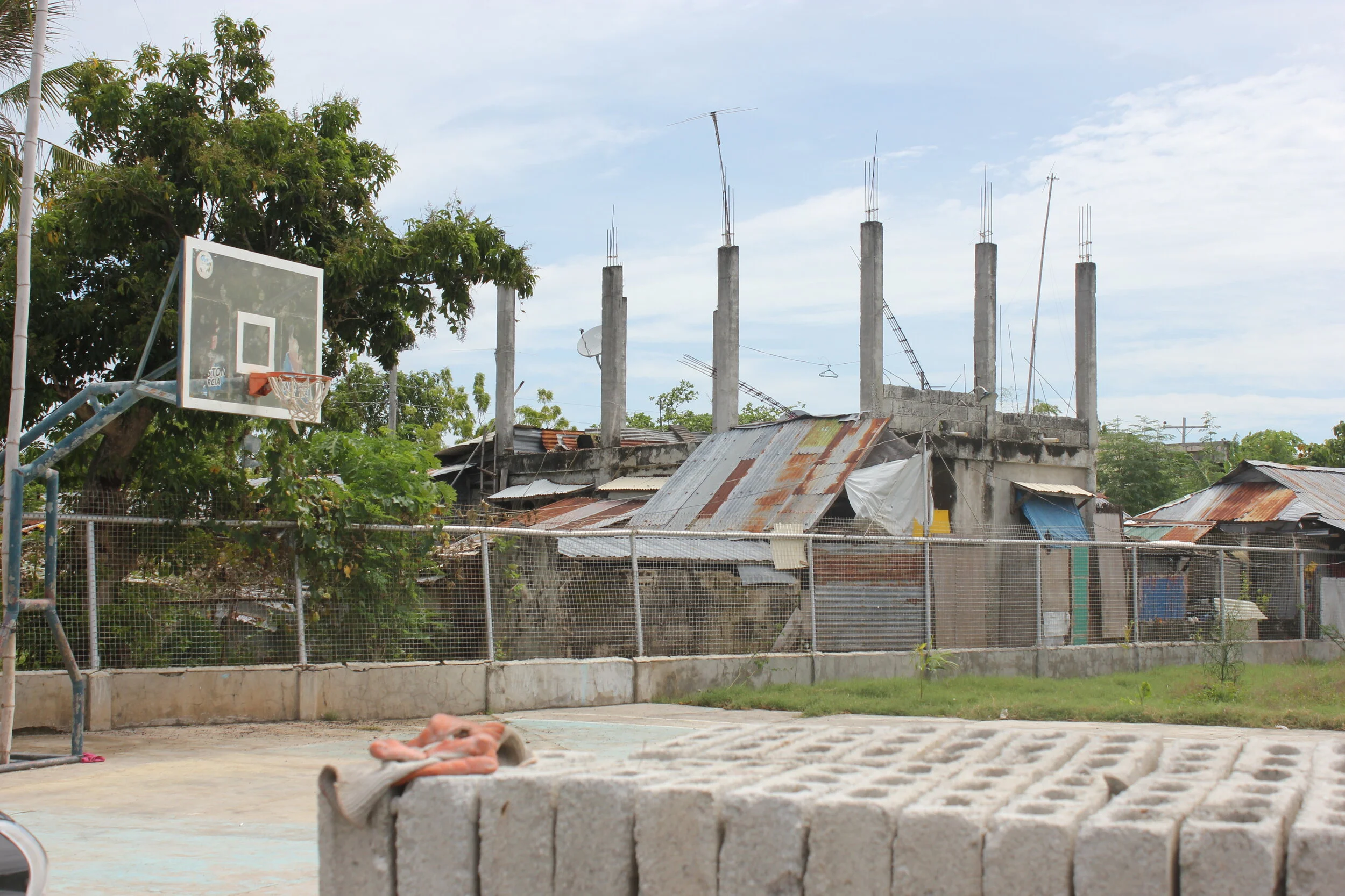 Rebuilding after the typhoon