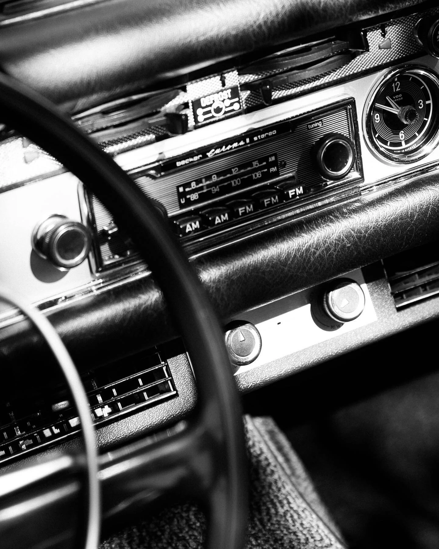 a black and white sequence from a car show last year ❤️&zwj;🔥