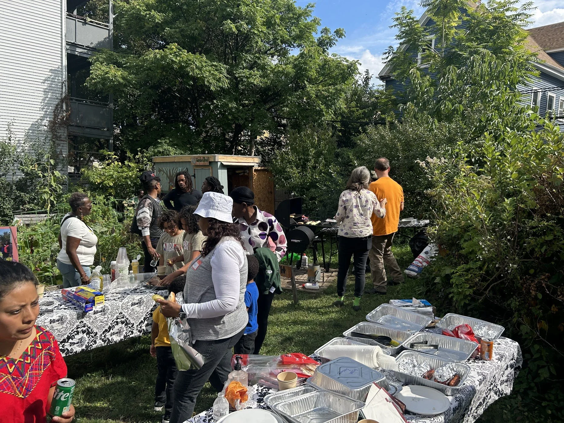Ellington Garden Neighborhood Gathering and Work Night