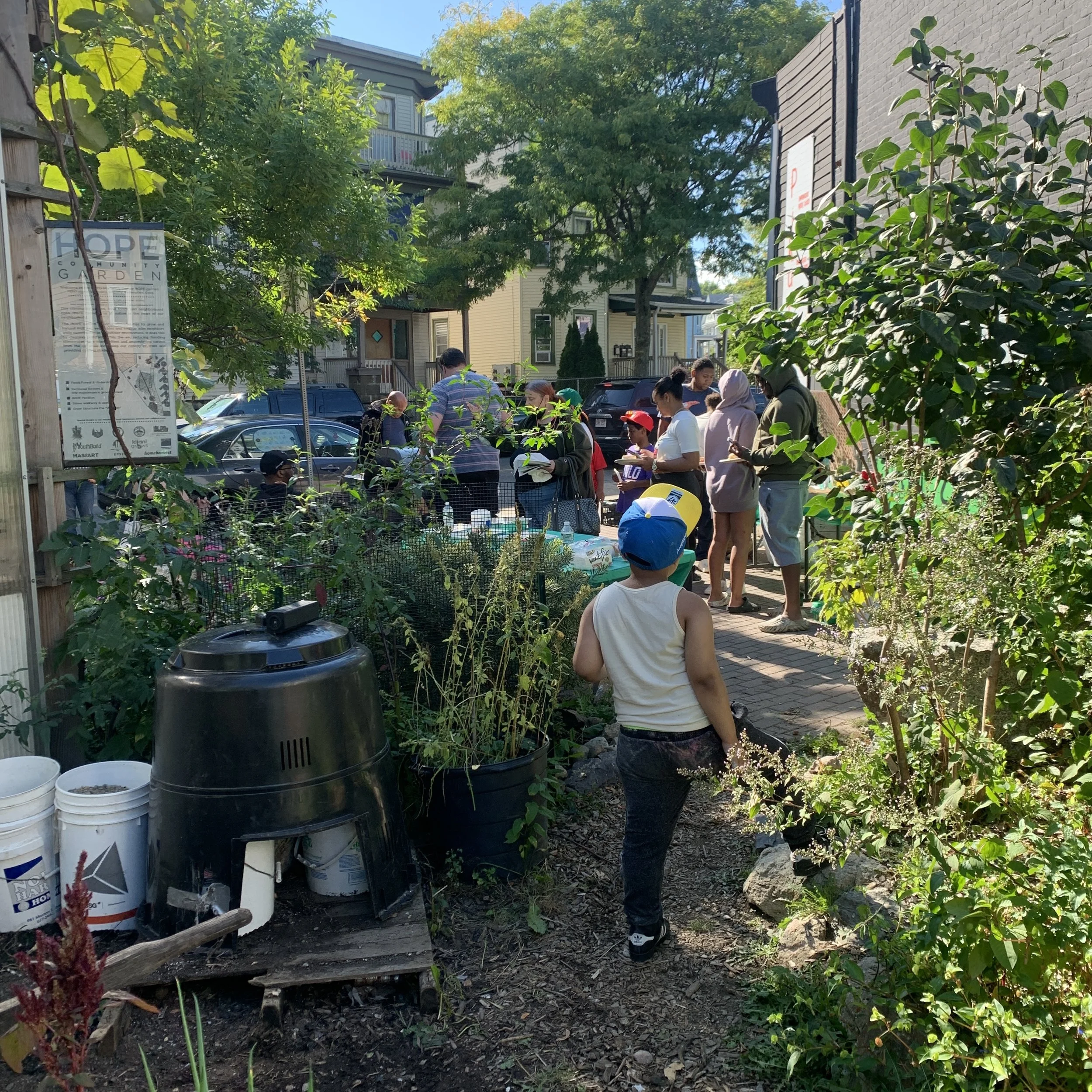 BBQ at Hope Garden