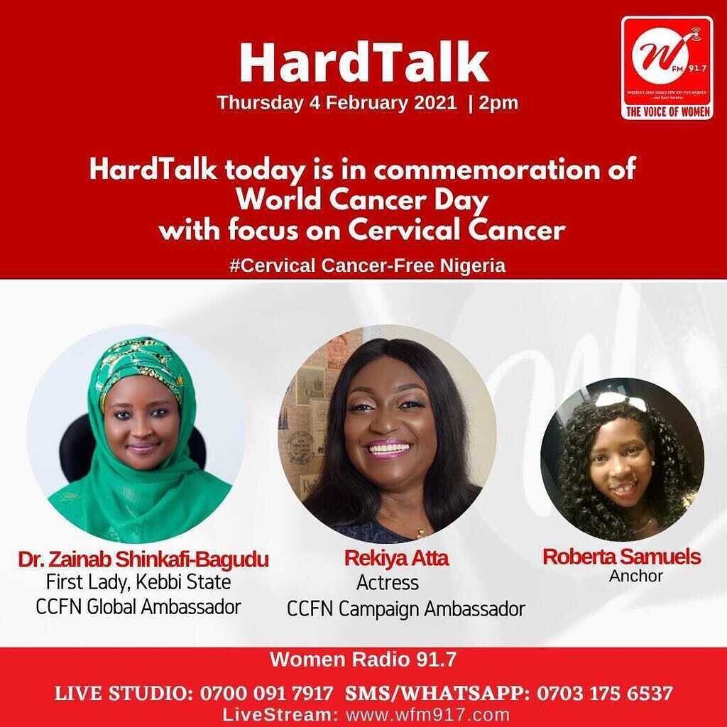 Happy #worldcancerday2021  from the Cervical Cancer-Free Nigeria campaign! Check out these radio interviews with CCFN Ambassadors on Nigeria&rsquo;s only station made by women, for women. Let&rsquo;s eradicate eradicate cancer by raising awareness ab