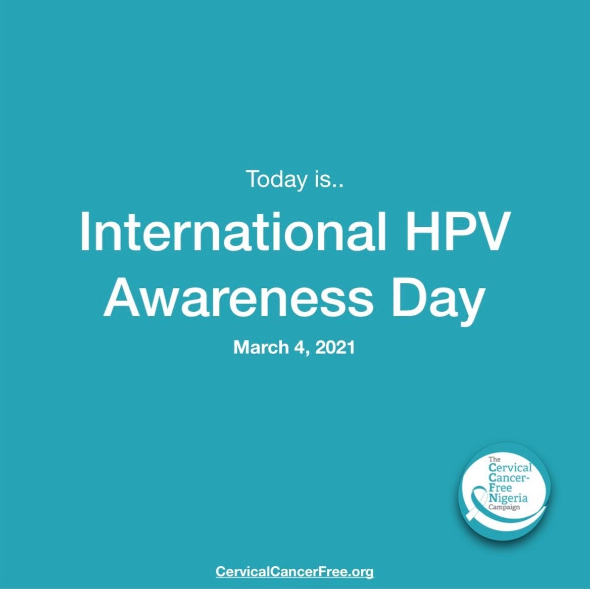 It&rsquo;s International HPV Awareness Day. We will continue our fight against against HPV related cancers and further advocate for the importance of vaccines!