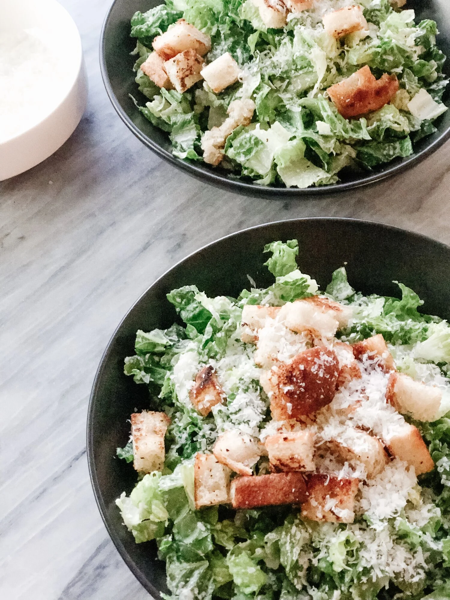 Lightened Caesar Salad 