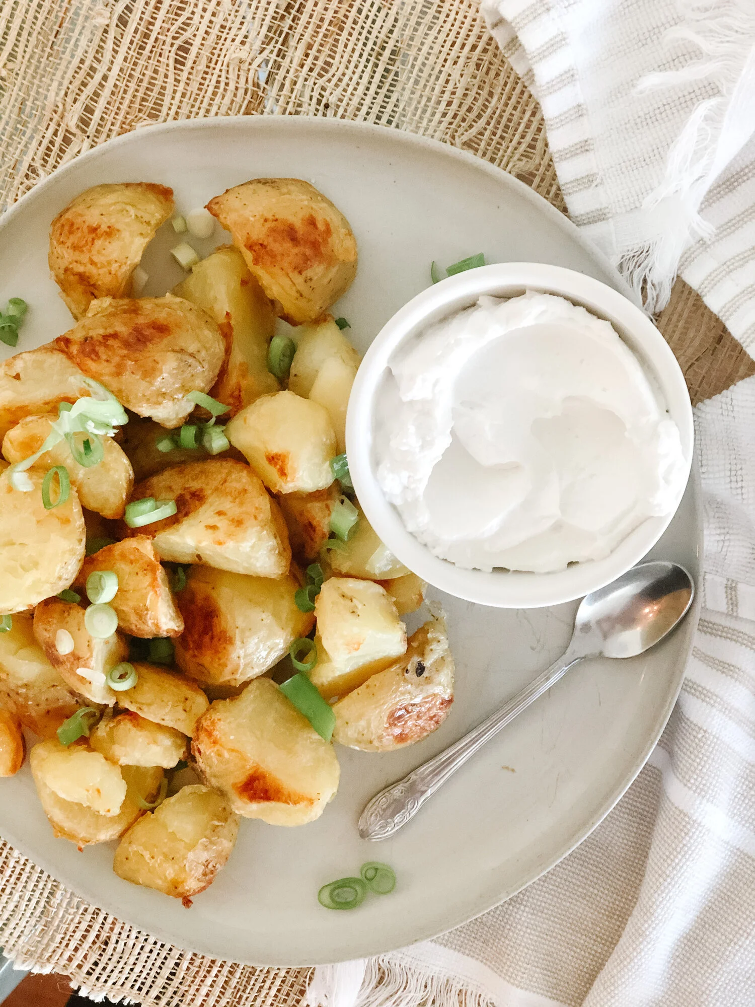 CRISPY BAKED POTATOES