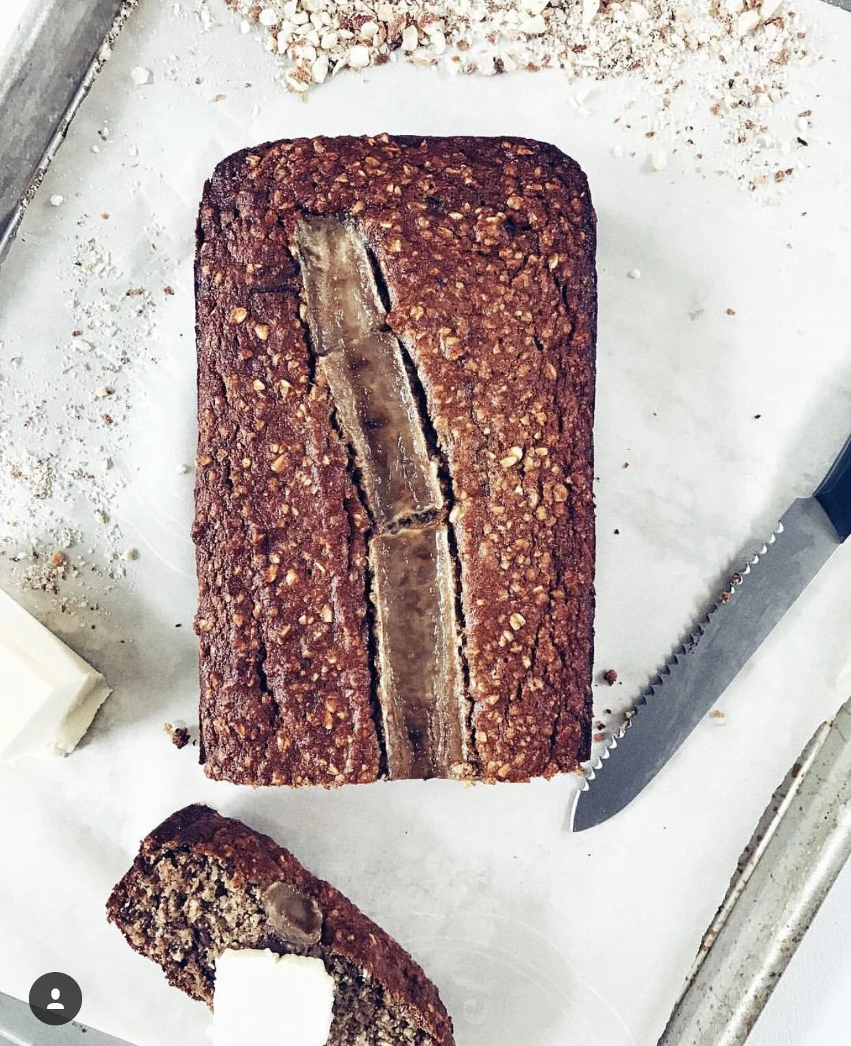Lightened Up Banana Bread