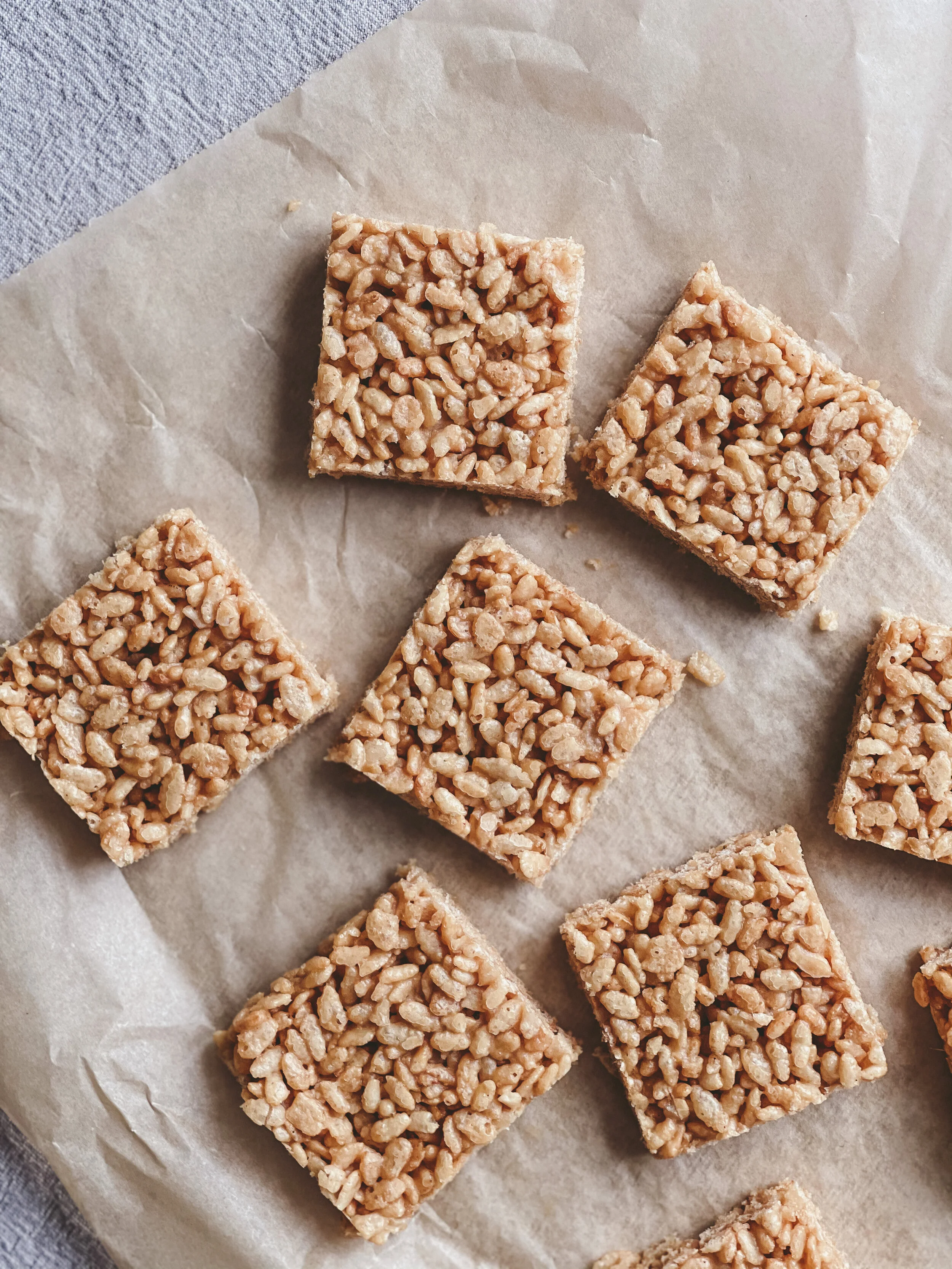 Healthier Rice Crispy Squares