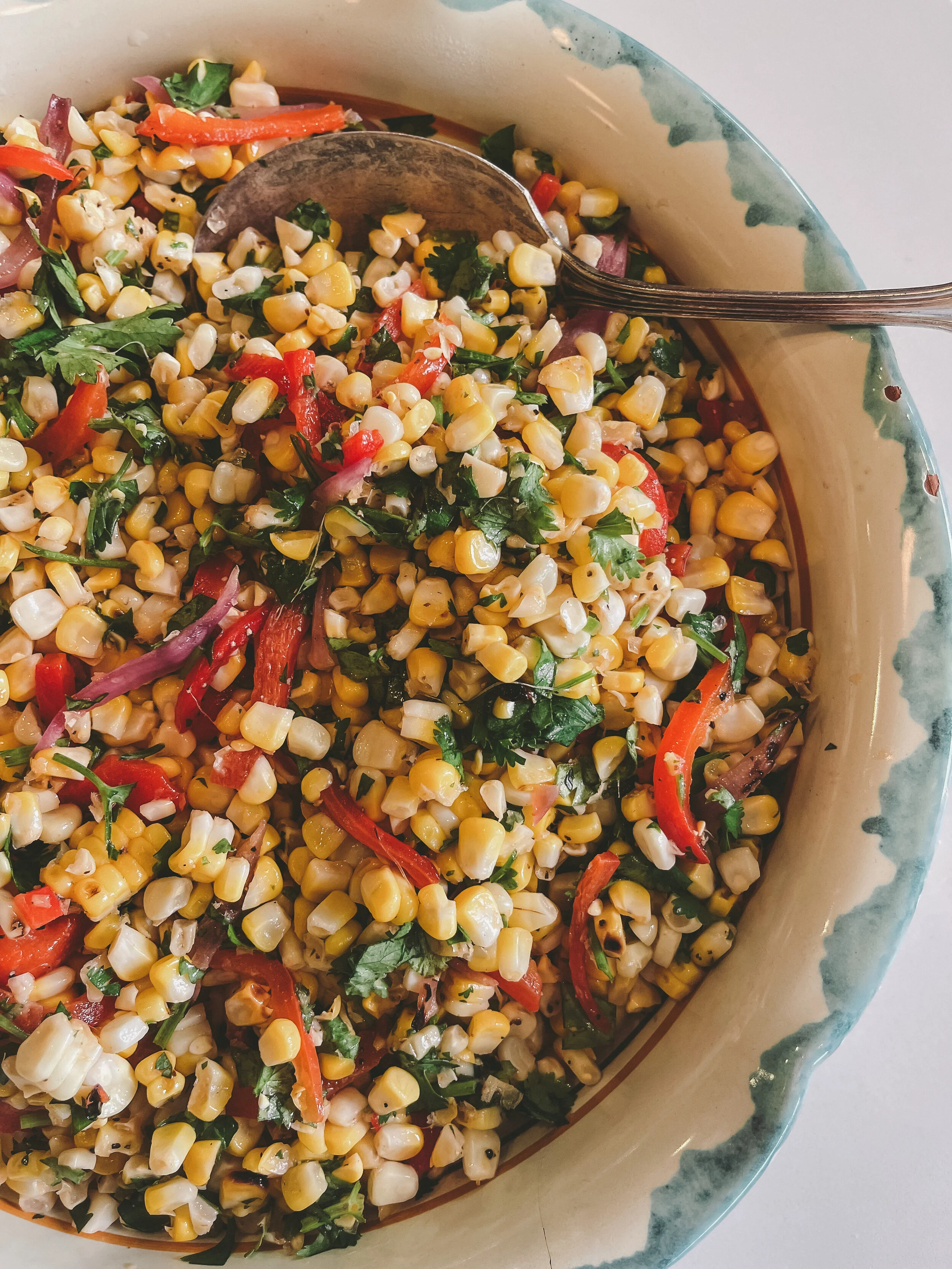 Roasted Corn Salad