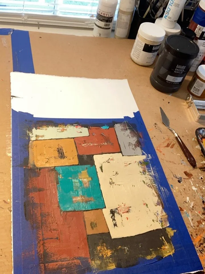 &ldquo;There&rsquo;s Room for Everyone&rdquo; is the title of this piece&hellip; and it also happens to be true #diversitymatters #diversityandinclusion #diversitywillwin #abstractartwork #abstractpainting