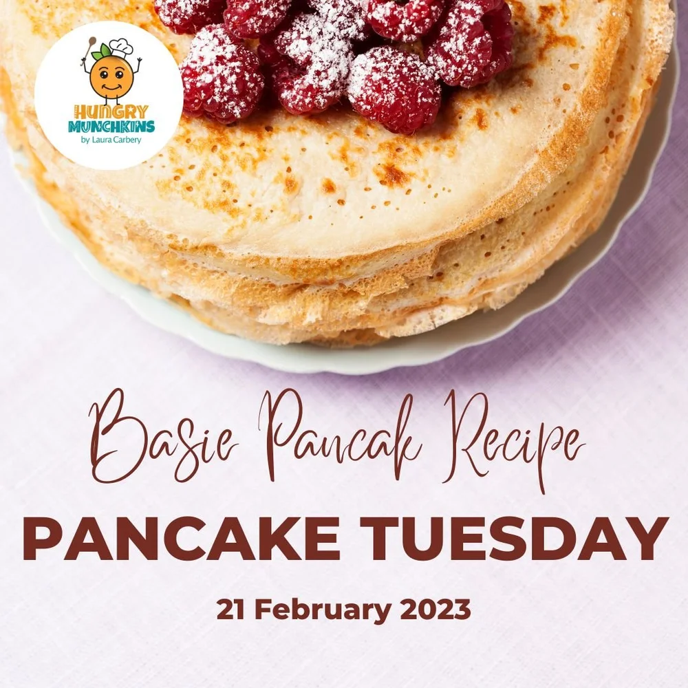 Baby Pancake Recipe — Hungry Munchkins by Laura Carbery