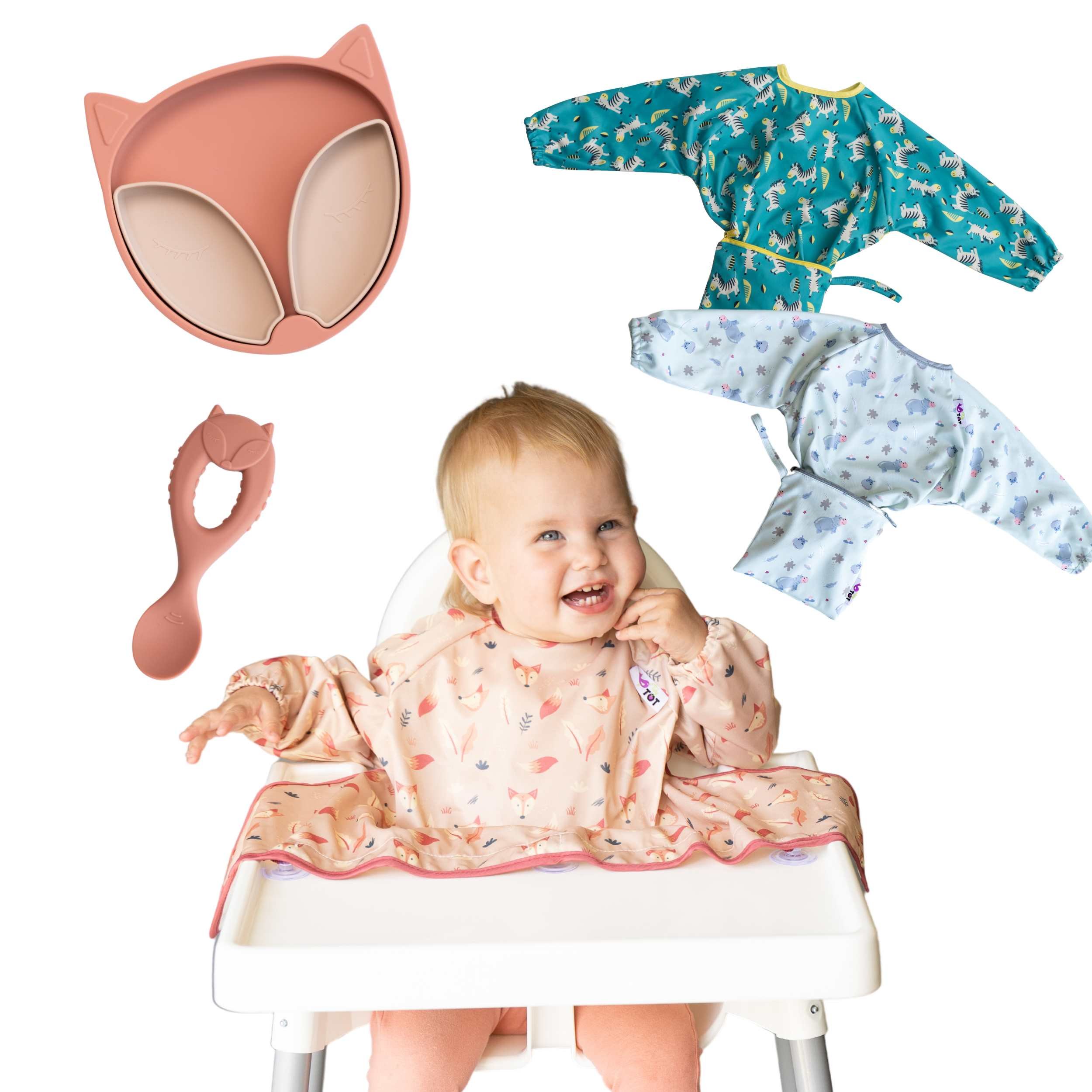 Ultimate Baby Weaning Essential Gift Bundle - Fox