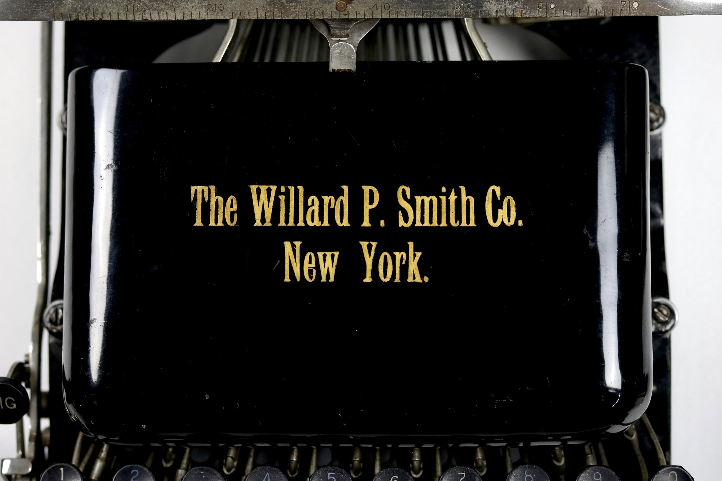The Willard P. Smith Co. New York Model No.8 - The American Typewriter Co. 265 Broadway, new York