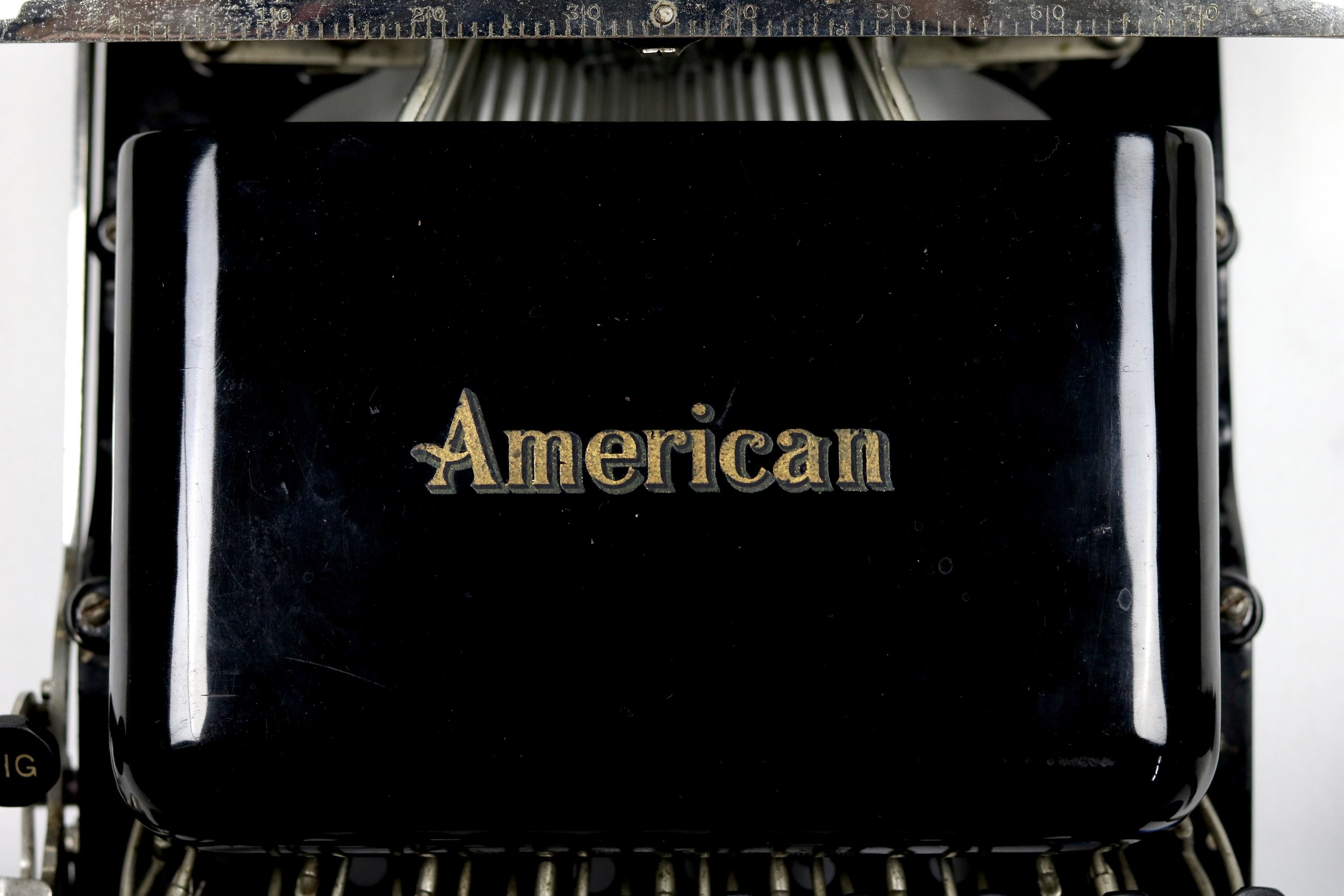 The American Model No.7 Typewriter - The American Typewriter Co. 265 Broadway, new York