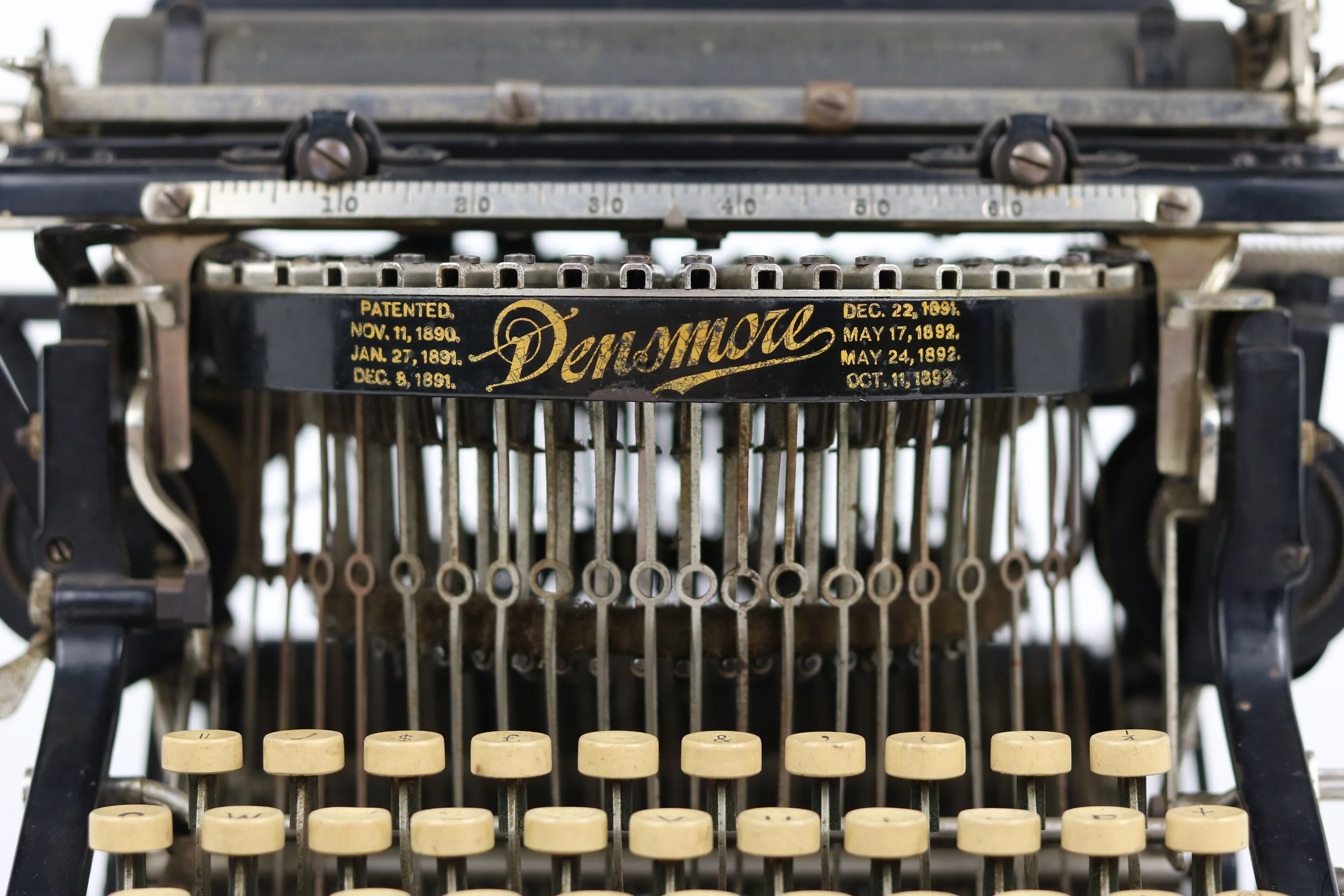 The Earliest Known Densmore 2 — Tampa Typewriter Co. Service & Sales