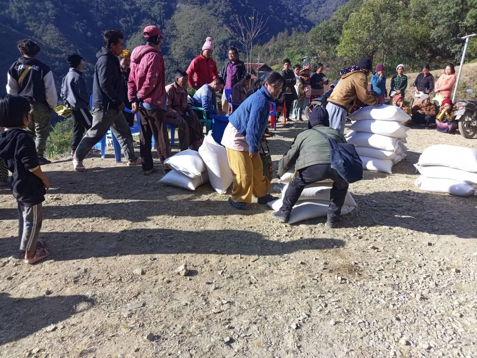 Large+shipment+of+supplies+delivered+which+were+then+divided+and+delivered+to+rural+communities+and+persons++.jpeg