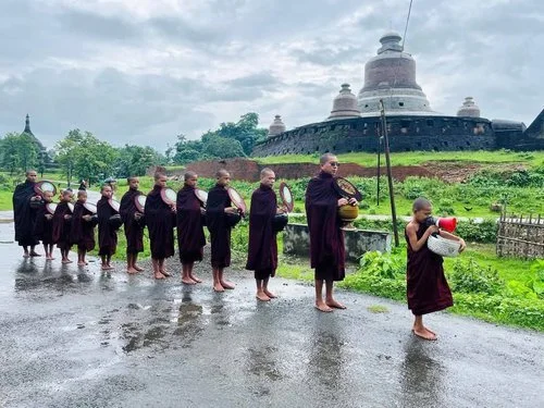 From Sanctuary to Displacement: Supporting the Monks of Mrauk-U in Their Time of Need