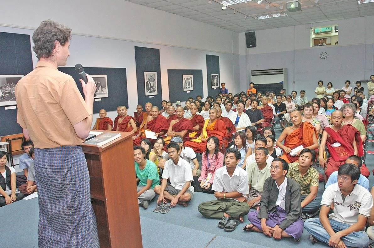 An early chapter in Better Burma's connection to Myanmar
